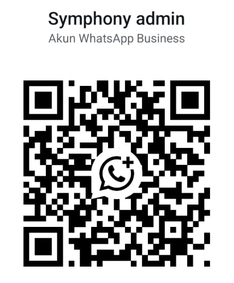 QR code WhatsApp Symphony Admin